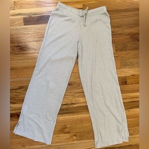 Hollister Cozy Waffle Wide Leg Pants